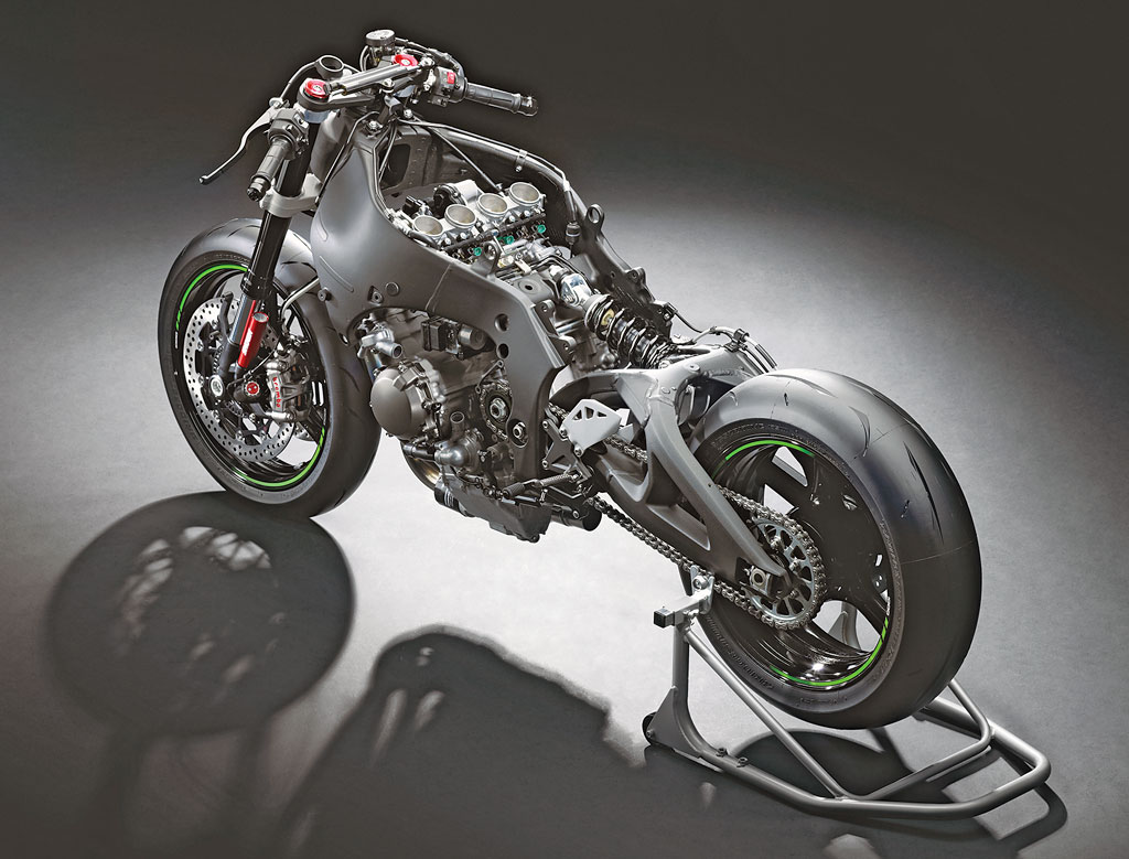 Kawasaki ZX10R gestrippt