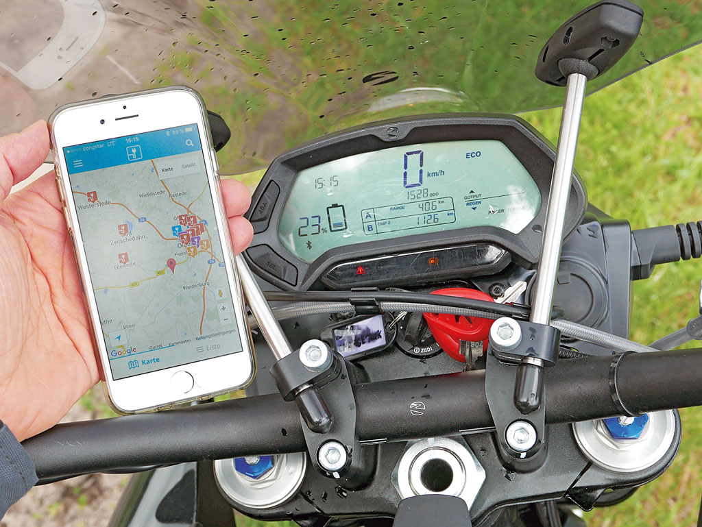 Zero DSR Ladestation finden mit App