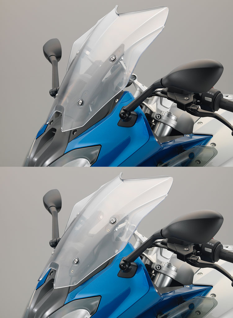 Scheibe Positionen BMW R 1200 RS