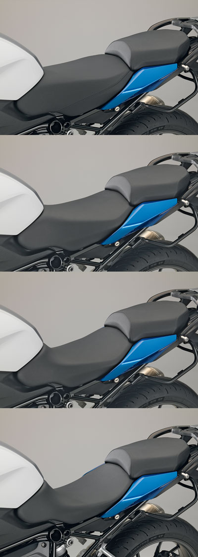 Sitzhoehen Vergleich BMW R 1200 RS