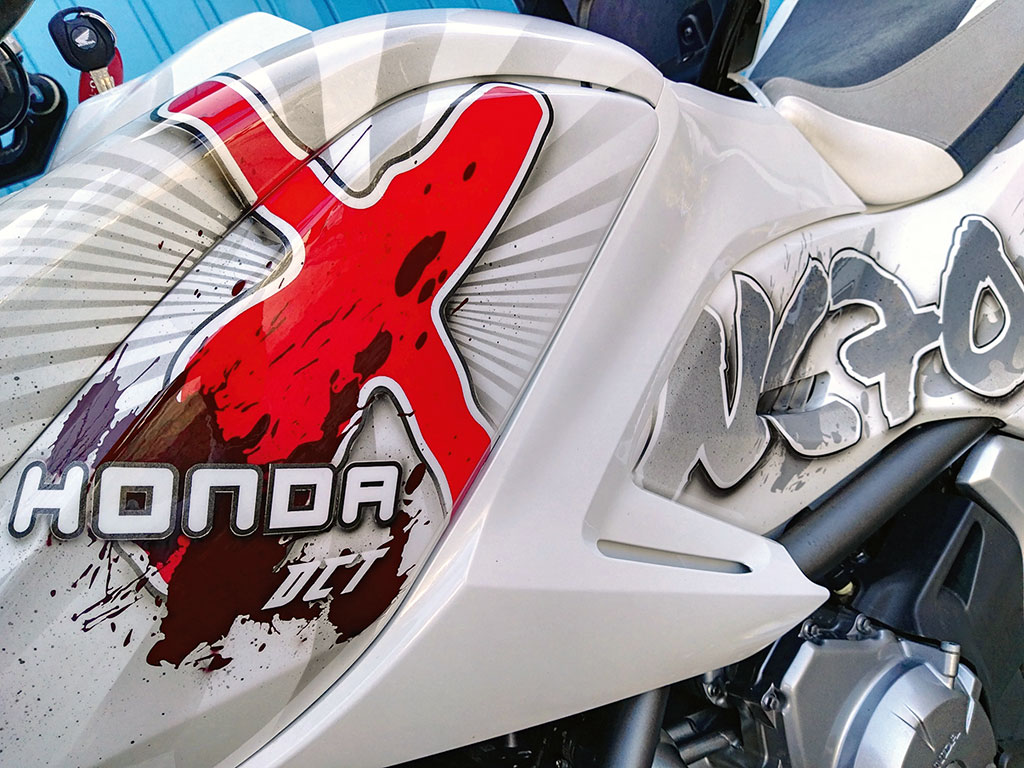 Honda NC 700 X Designumbau Detail