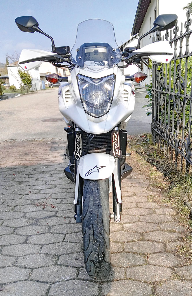 Honda NC 700 X Designumbau Front