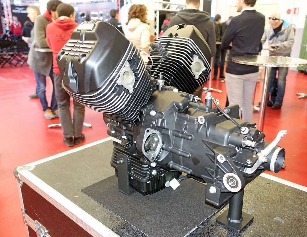 Moto Guzzi V9 Modell 2016 Motor