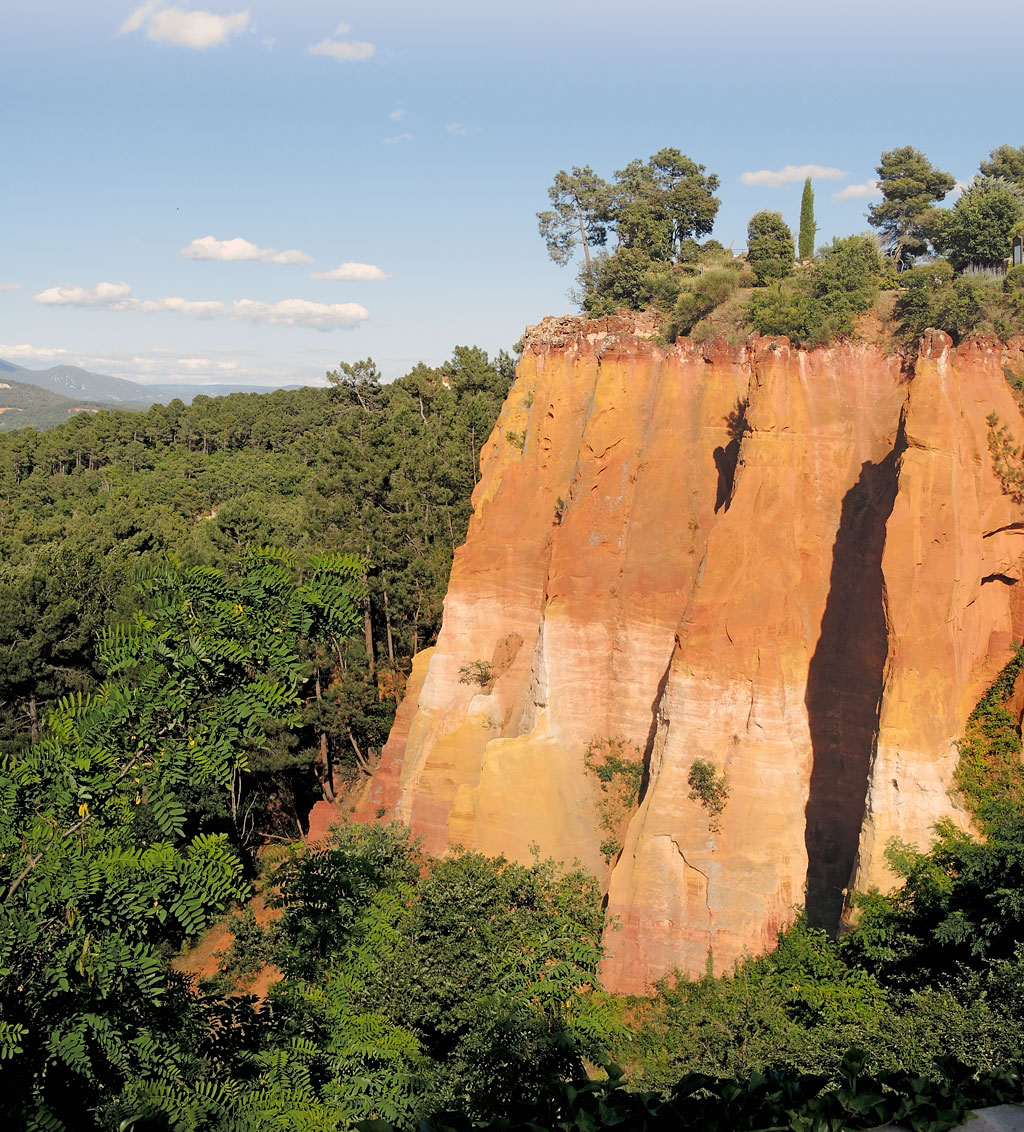 Ockerfelsen bei Rousillion