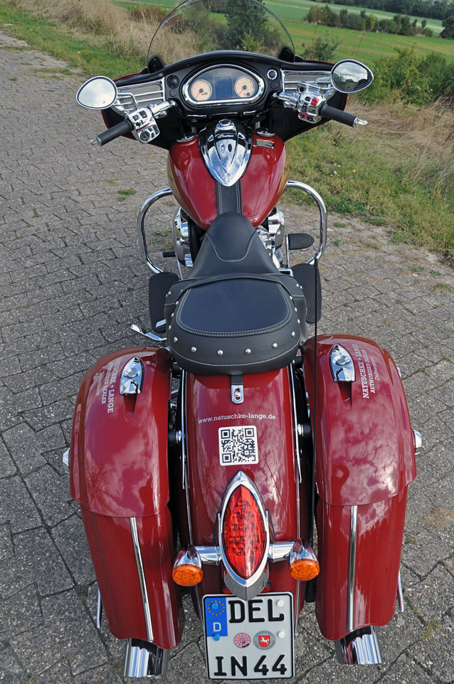 Indian Chieftain Modell 2016 Heck