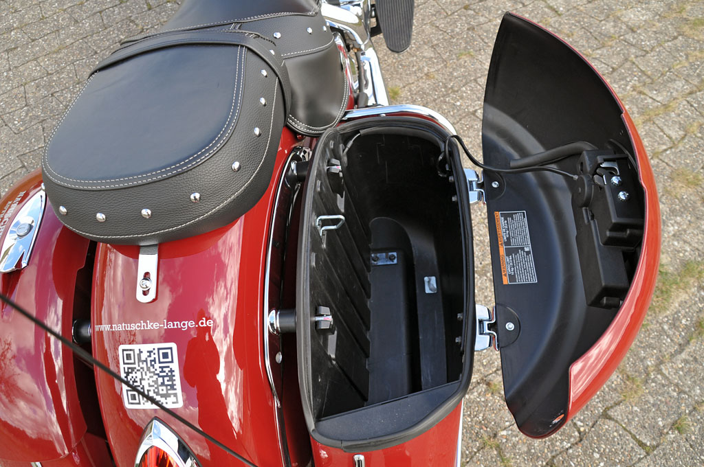 Indian Chieftain Modell 2016 Koffer