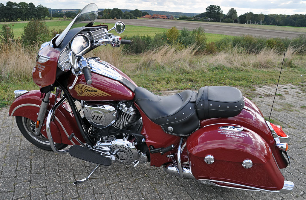 Indian Chieftain Modell 2016 links