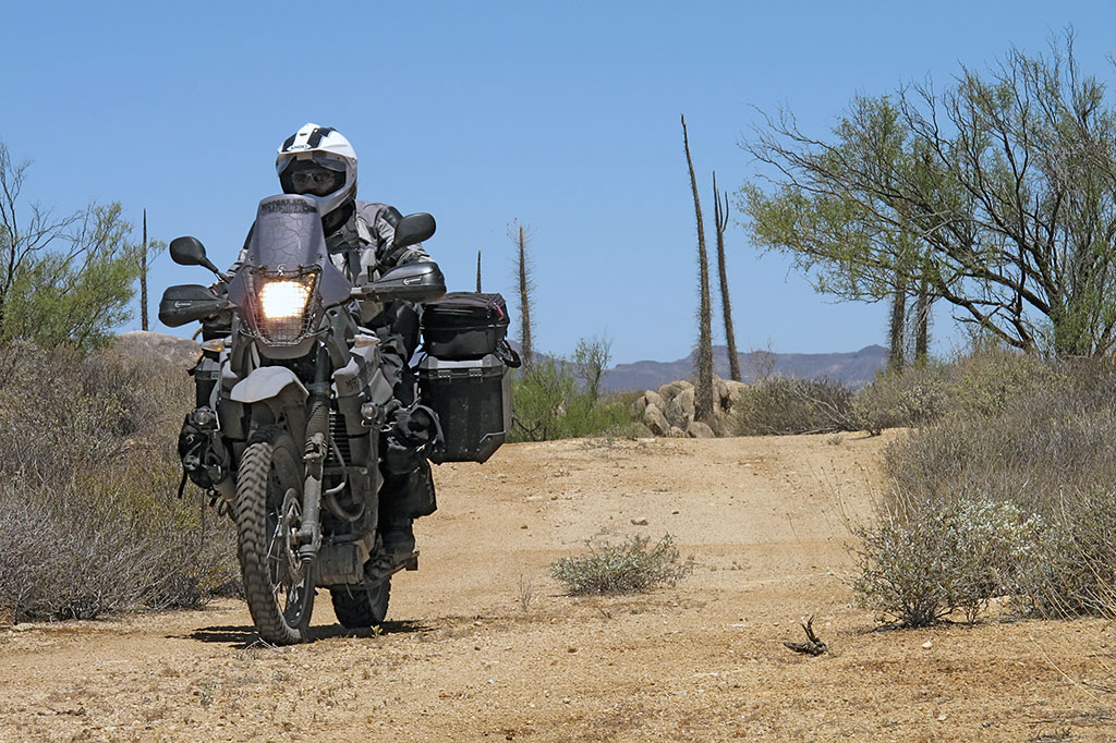 Motorradreisender Erik Peters in Mexiko 1