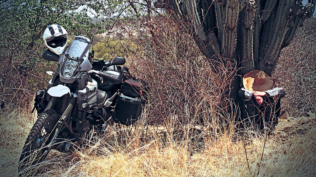 Motorradreisender Erik Peters in Mexiko 4