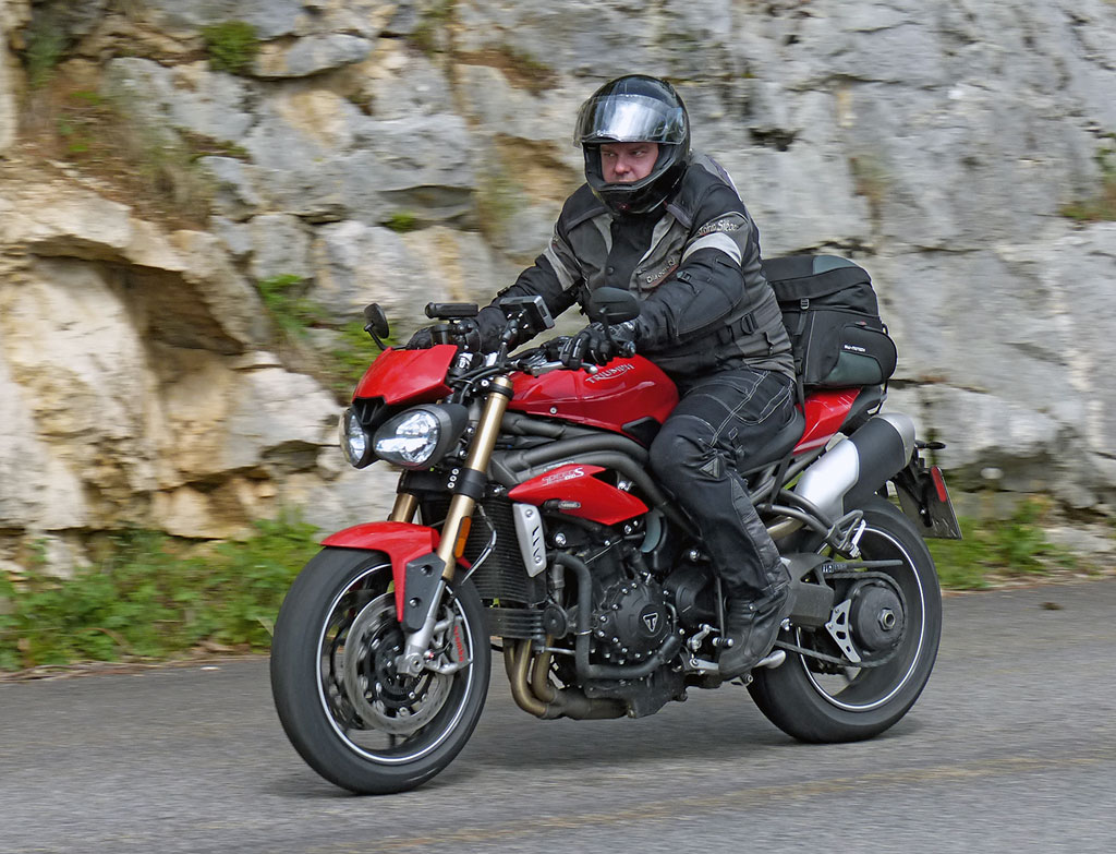 Triumph Speed Triple 2016 SW Hecktasche