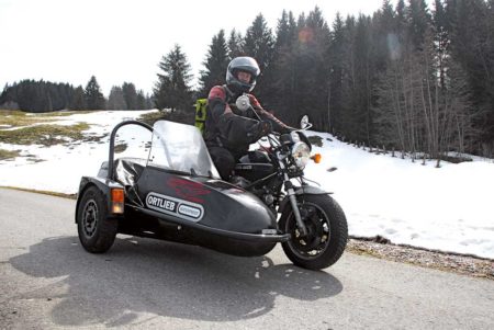 Gespann-Wintertour im Allgäu