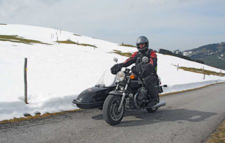Gespann-Wintertour im Allgäu