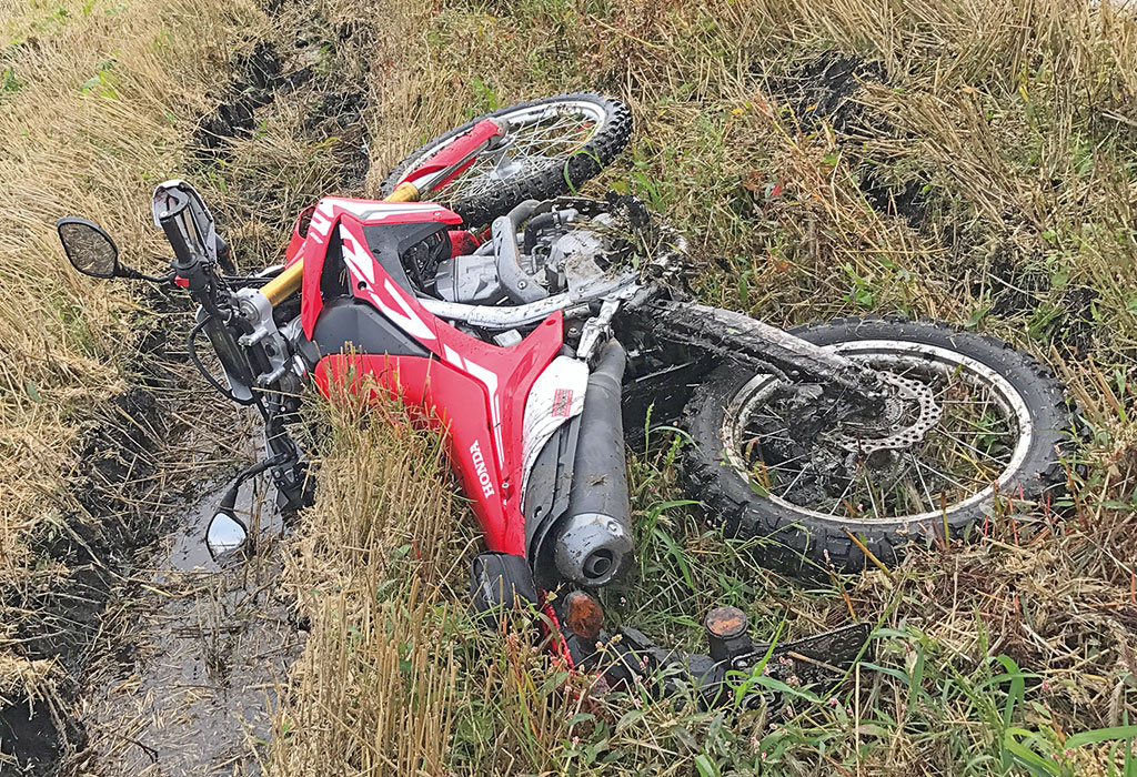 Steckt was ein: Honda CRF 250 L