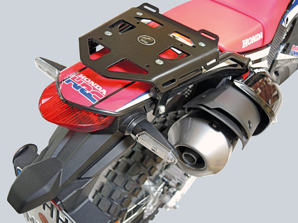 Honda CRF 250 Rallye LED-Blinker und Mini-Rack von Hepco & Becker