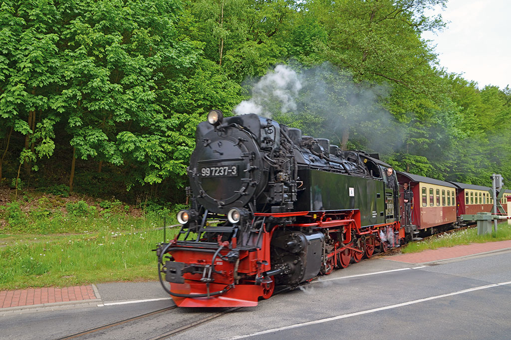 Die Selketalbahn - Foto Frank Sachau