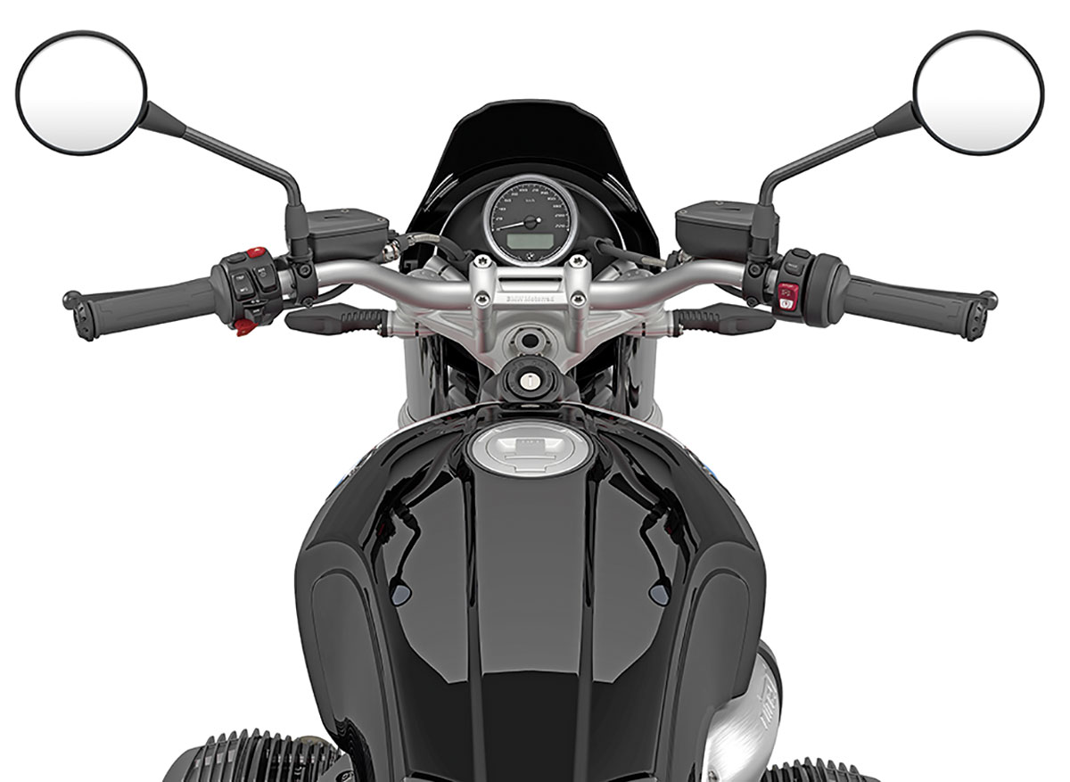 BMW R nineT Urban G/S - Sehr übersichtliches Cockpit ohne Schnickschnack. BMW R nineT Urban G/S - Sehr übersichtliches Cockpit ohne Schnickschnack.