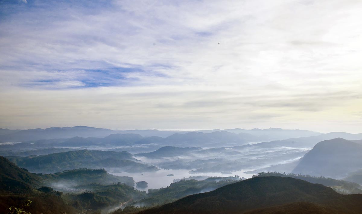 Aussicht vom Adams Peak