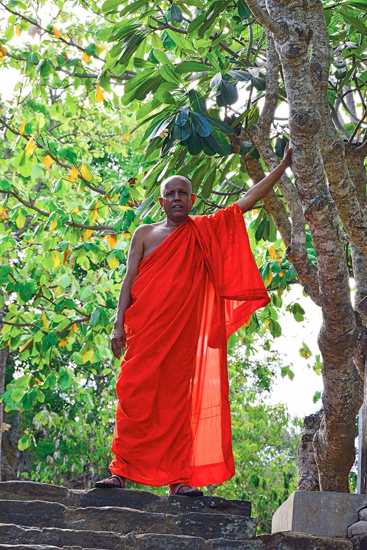 Buddhistischer Mönch 