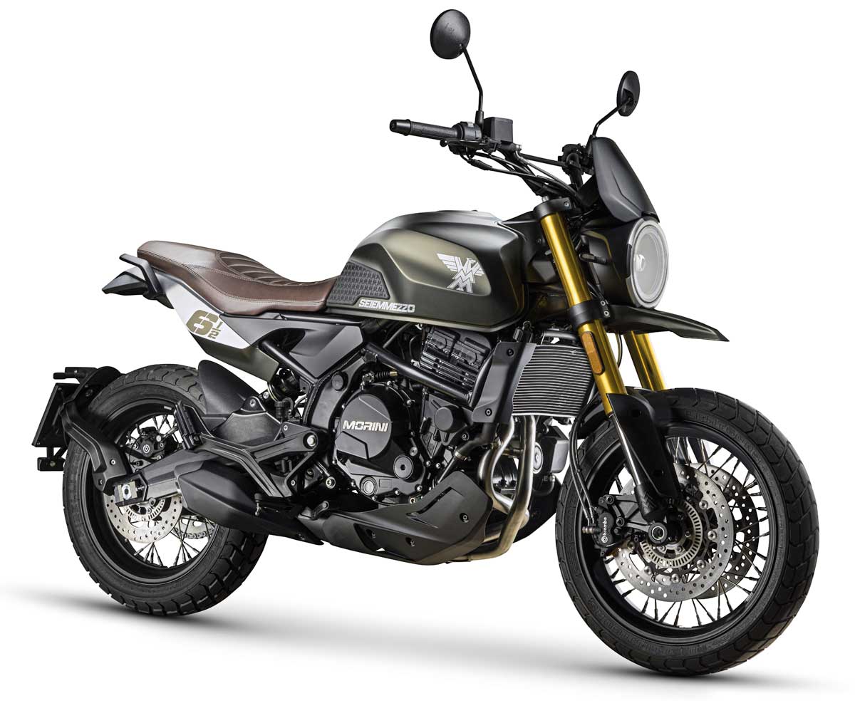 Auch als Scrambler SCR lieferbar …