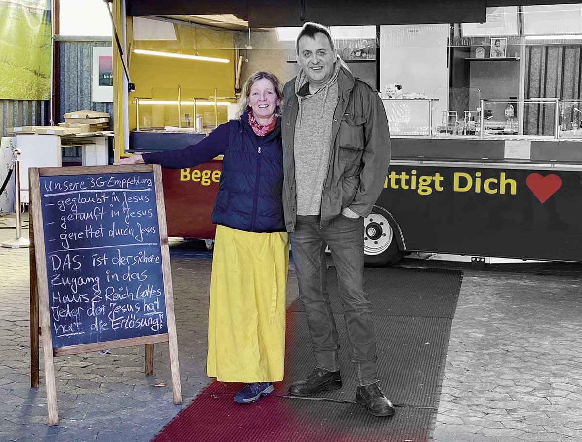 Kerstin Zielke führt die Mission weiter - für einen vollen Bauch und einen gesättigten Geist … 