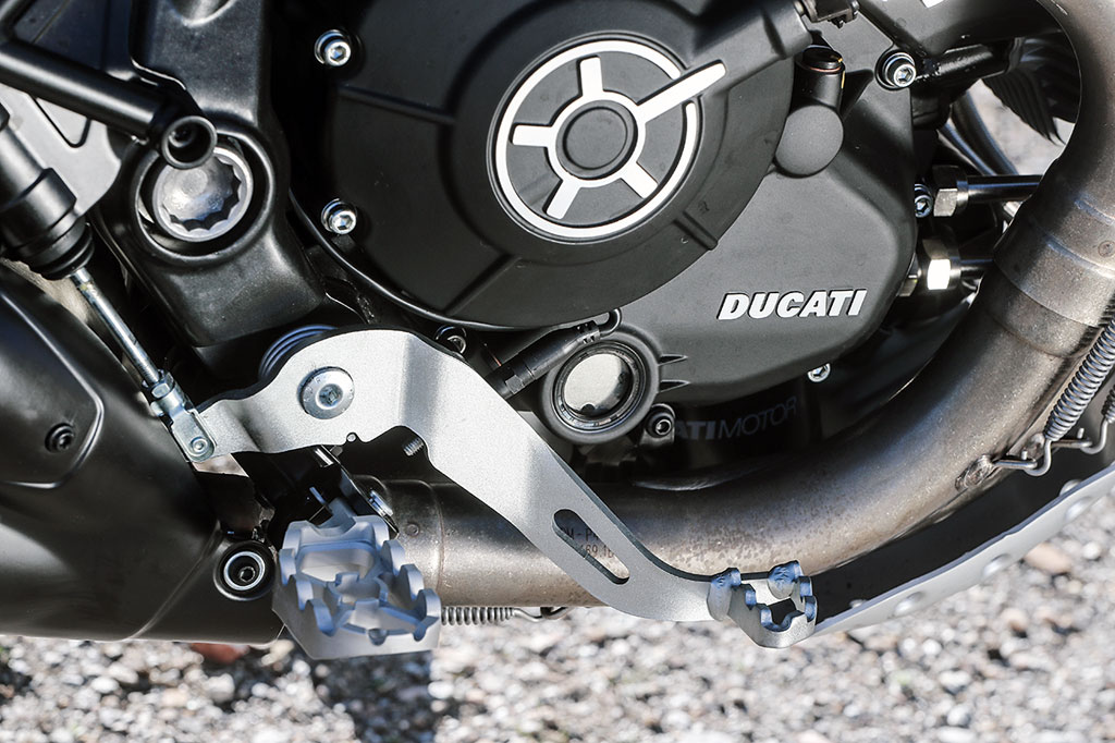 Einfach gemachter Bremshebel