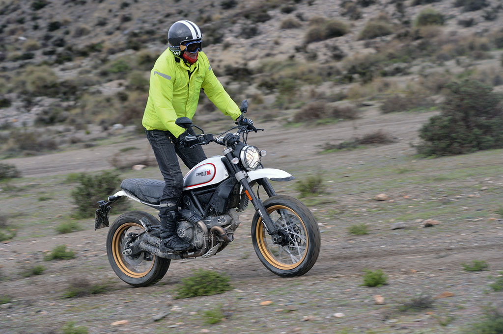 Ausgefedert nach der Landung