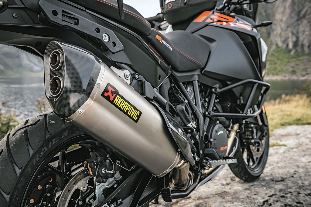 Akra für KTM 1290 Super Adventure S Modell 2017