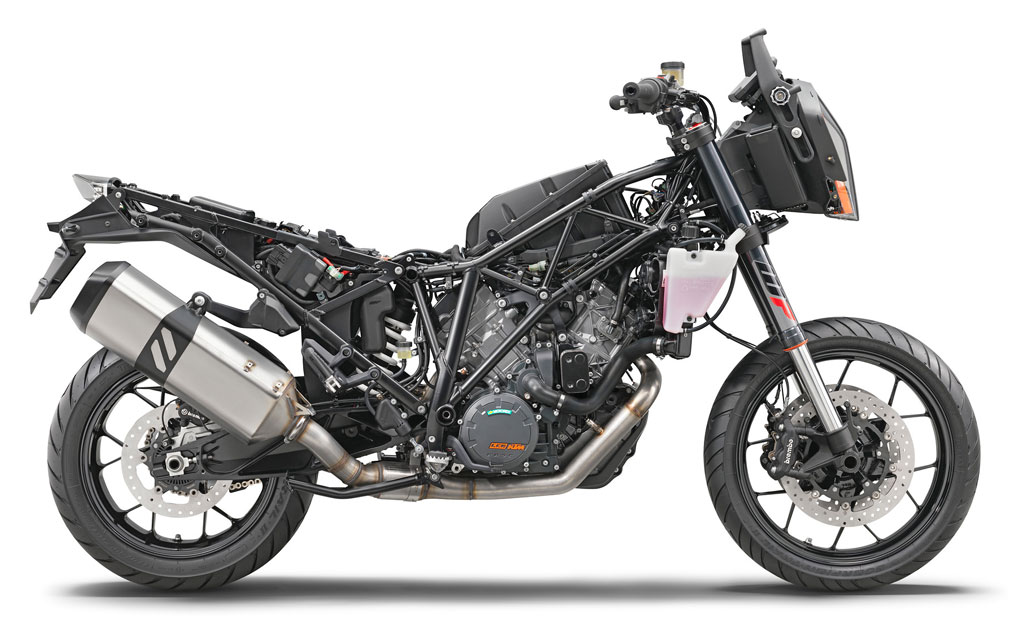 Gestrippt: KTM 1290 Super Adventure S Modell 2017