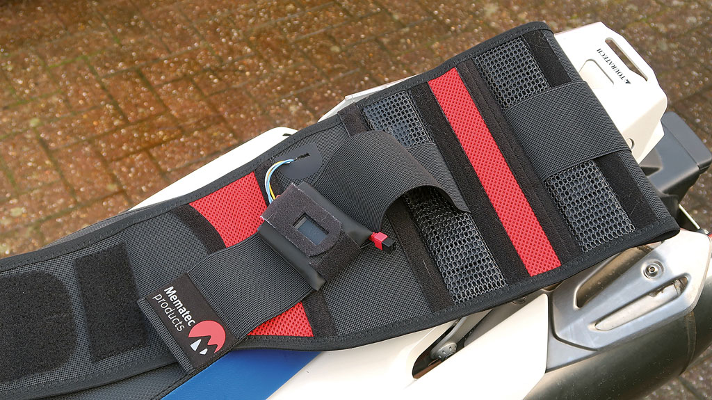 Beheizter Rückenstützgurt von Mematec