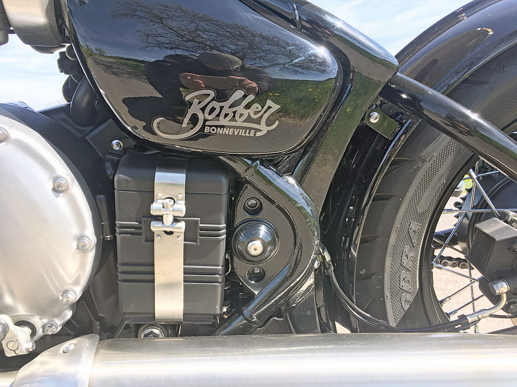 Triumph Bonneville Bobber Batteriekasten