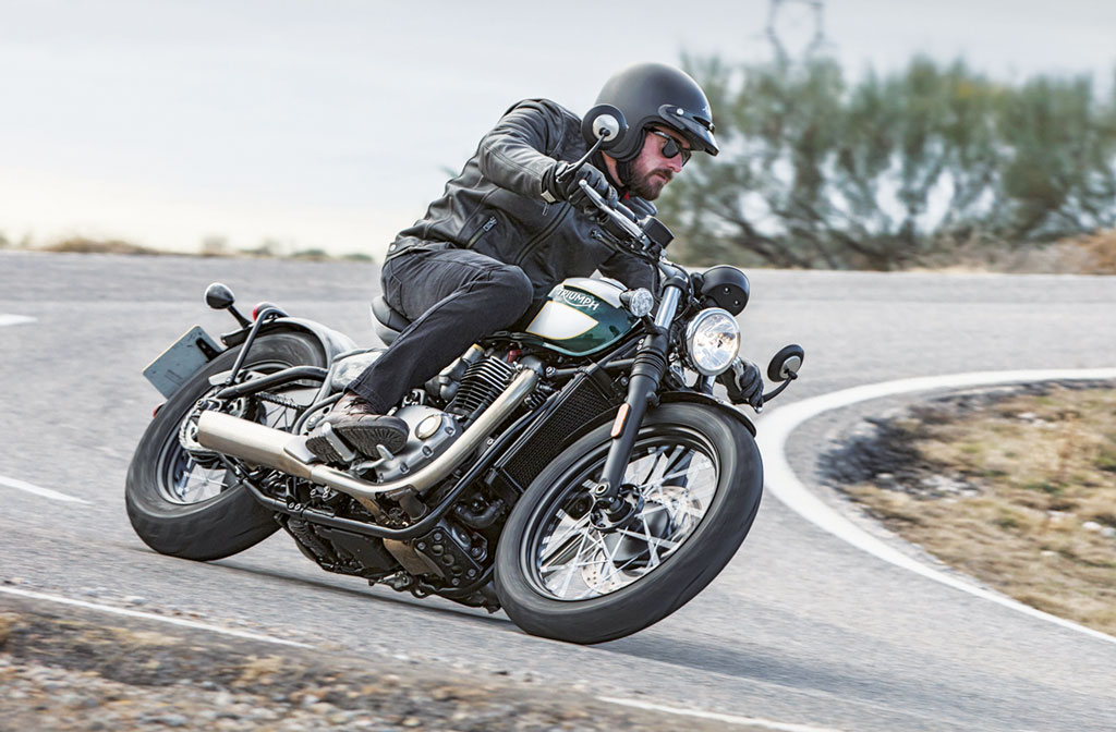 Triumph Bonneville Bobber (Foto Triumph/Werk)