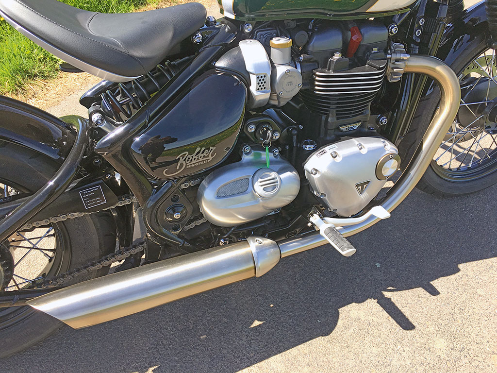 Triumph Bonneville Bobber Zündschloss