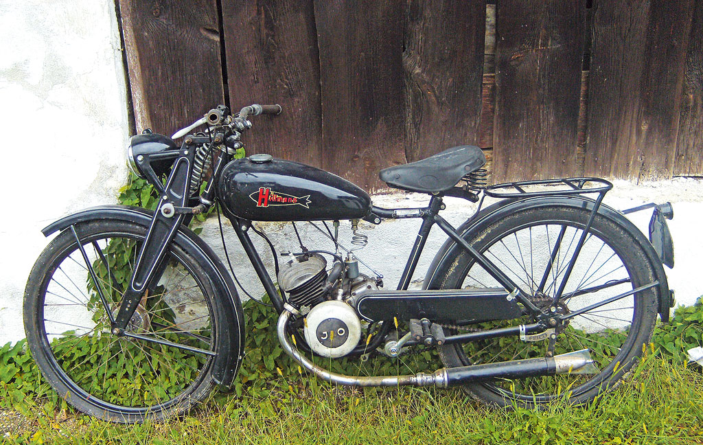 98er Hillmann mit ILO-Motor von 1948 98er Hillmann mit ILO-Motor von 1948
