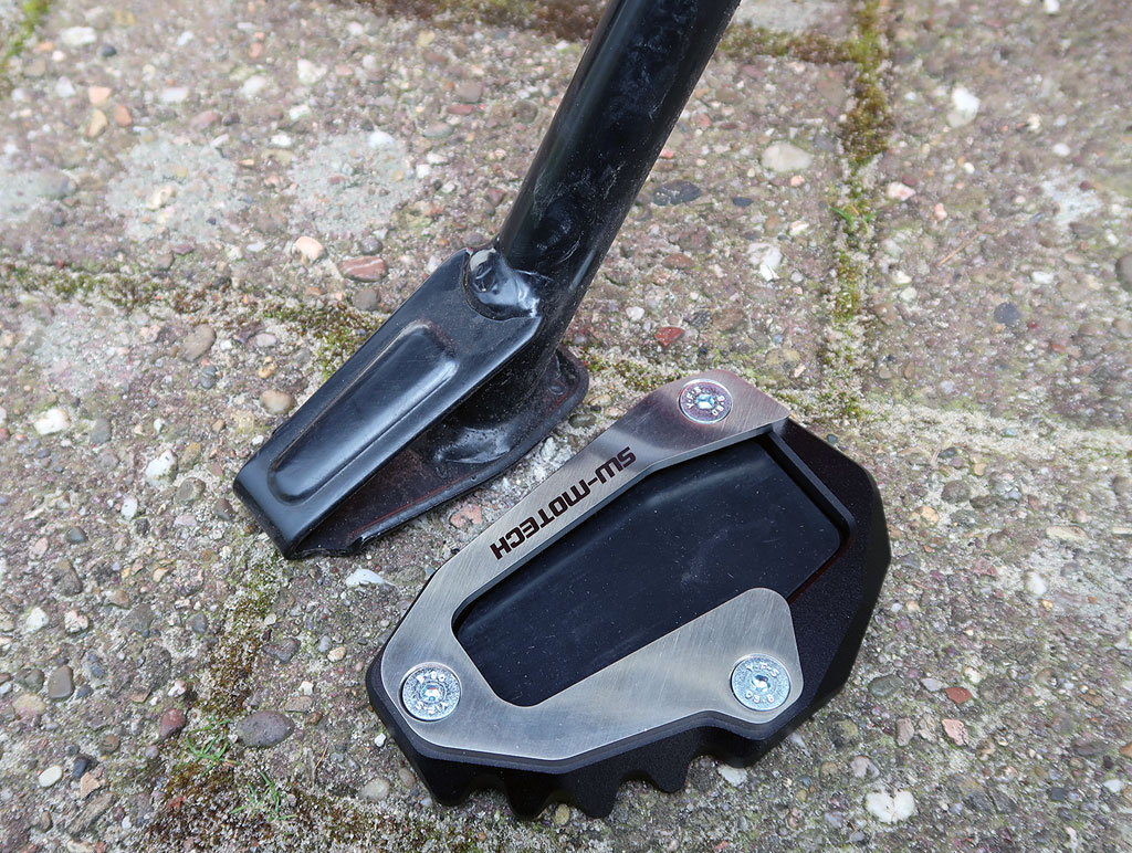 Seitenständer Verbreiterung von SW-MOTECH