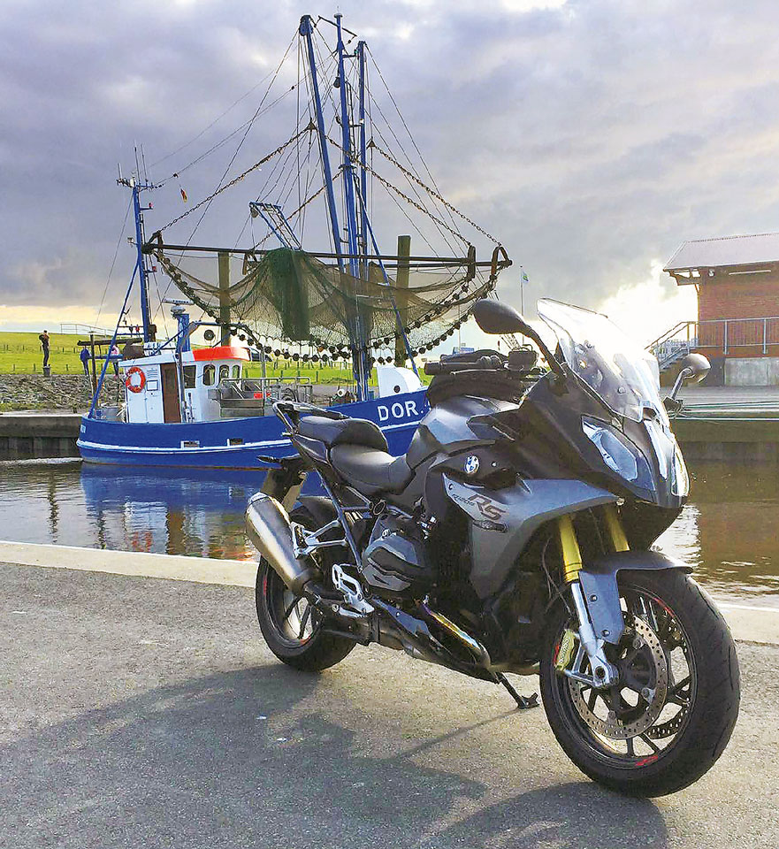 In Dorum mit BMW R 1200 RS, Modell 2016