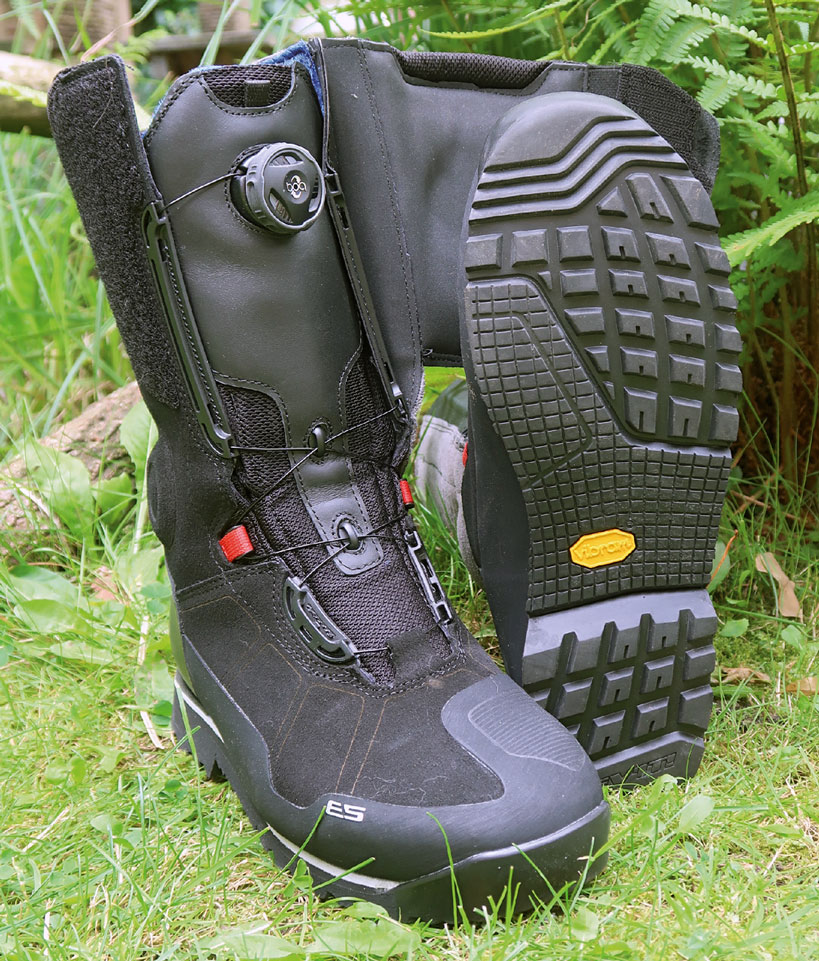 Boa-Verschlusssystem und Vibram-Sohle 