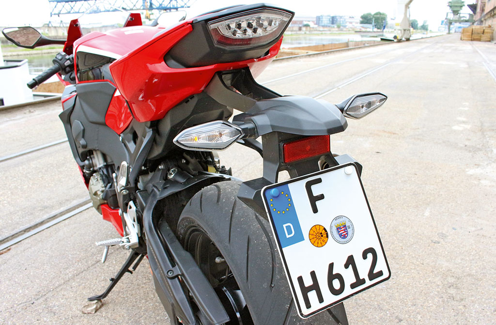 Heck - Honda CBR 1000 RR Fireblade, Modell 2017