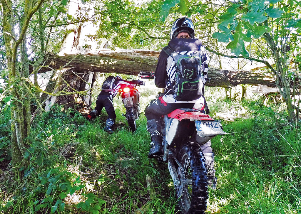 Wenn Garmin sagt das ist ein Weg, dann ist da ein Weg!