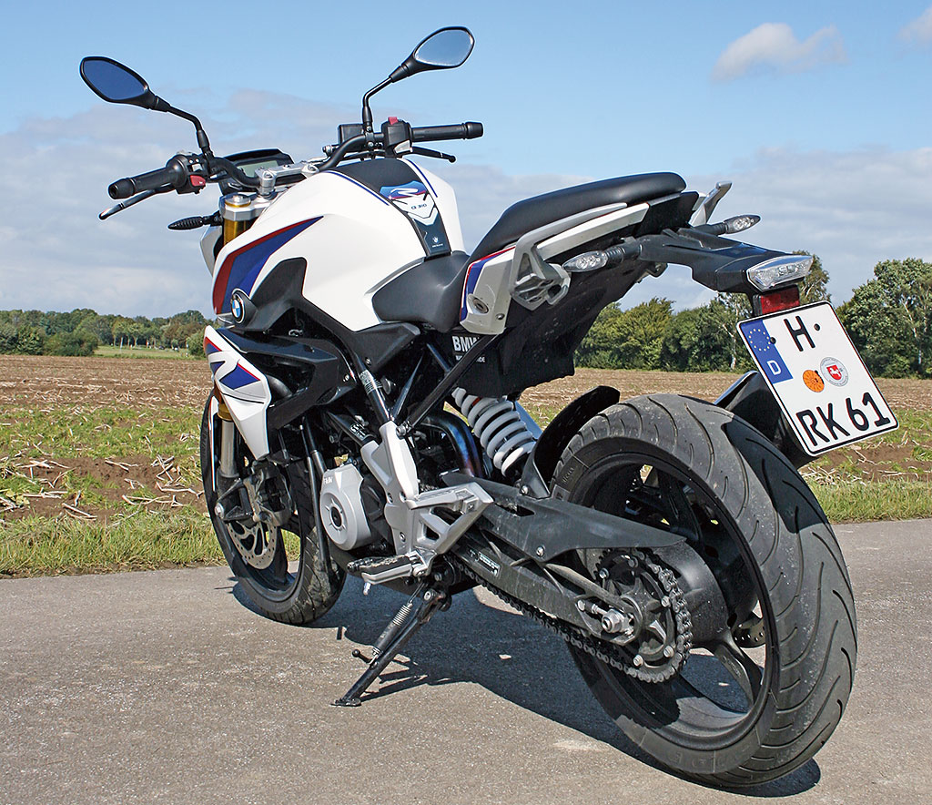 Heck - BMW G 310 R, Modell 2017