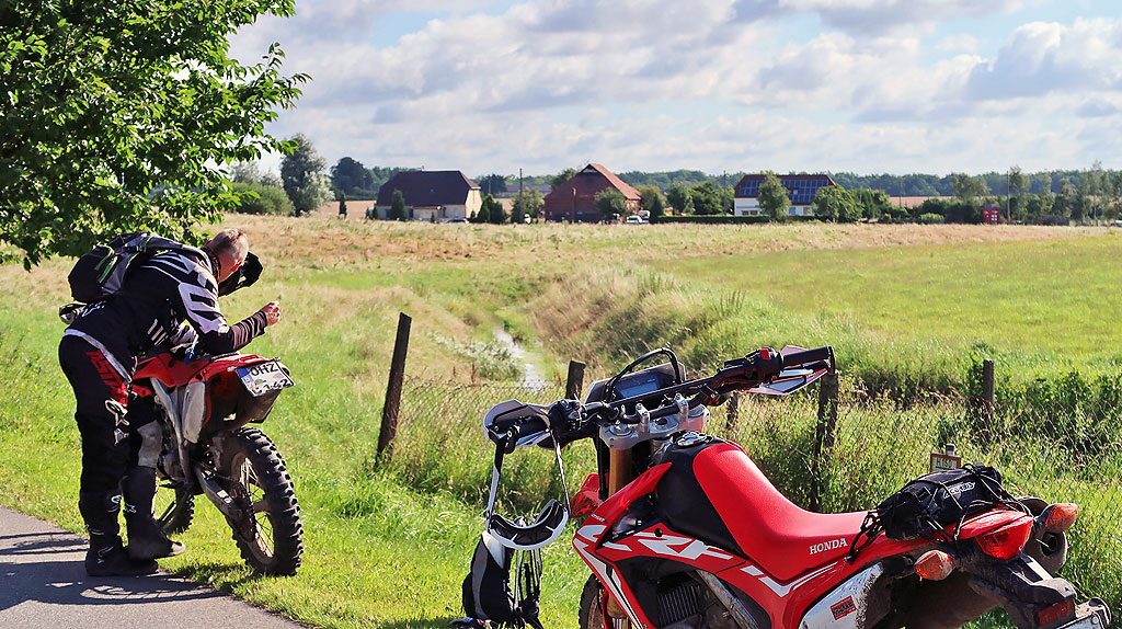 Pause - Endurotour Mecklenburg Vorpommern