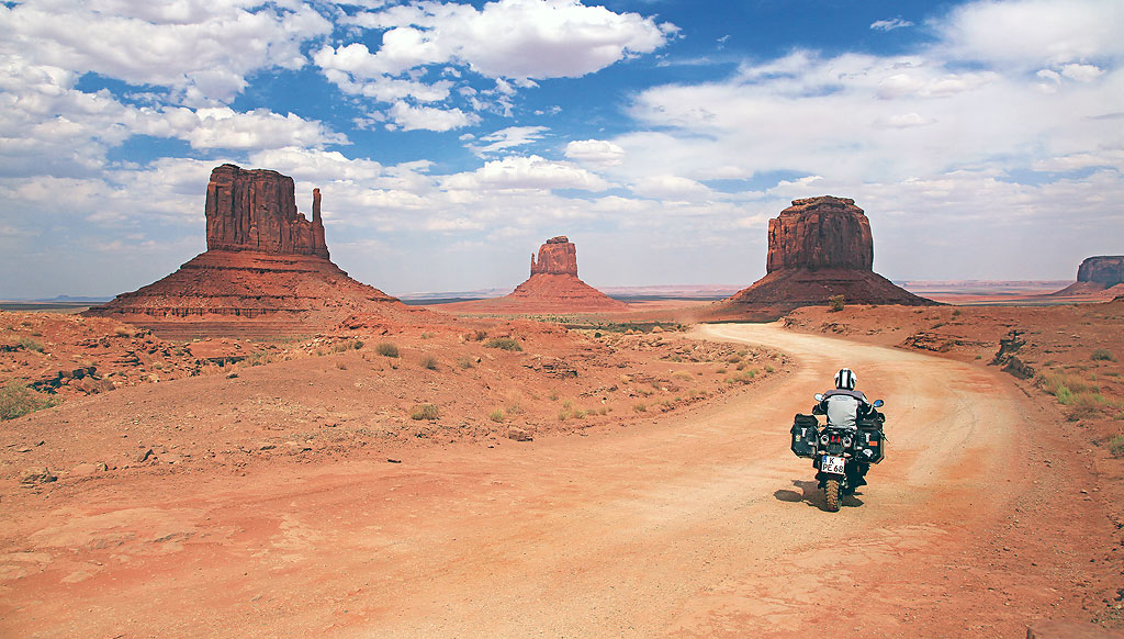 Monument Valley an der Grenze Utah-Arizona