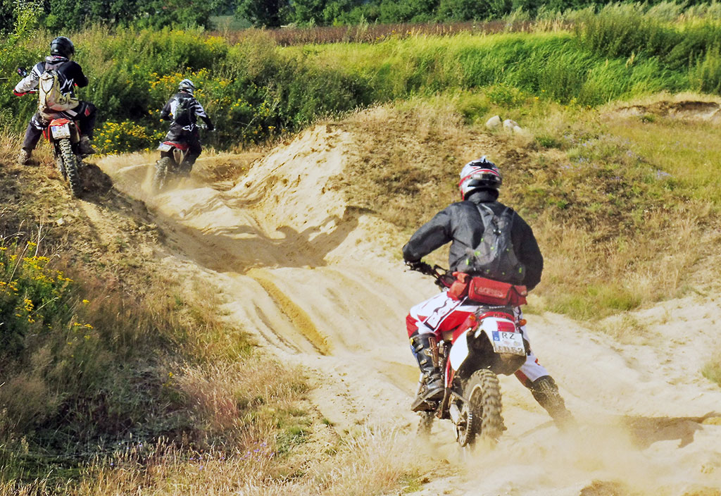 Sandkasten für Sportfahrer - Endurotour Mecklenburg Vorpommern