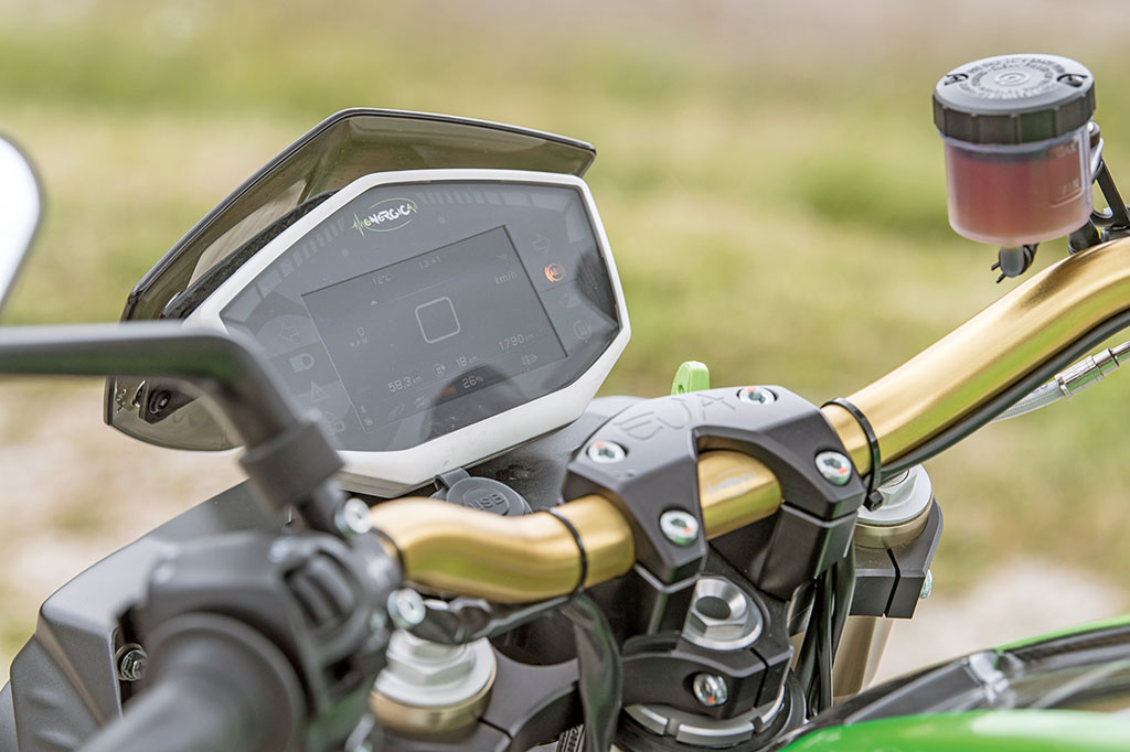 Cockpit Energica Eva Modell 2017