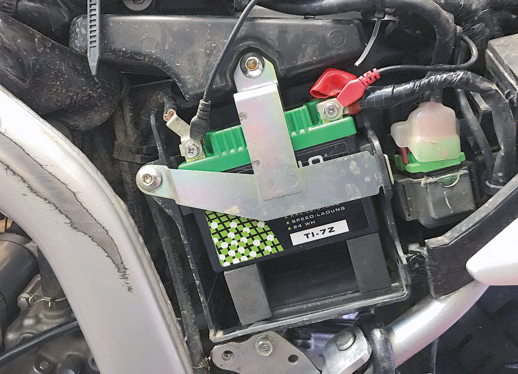 Tecno Ion angepasst in der Honda CRF 250 L