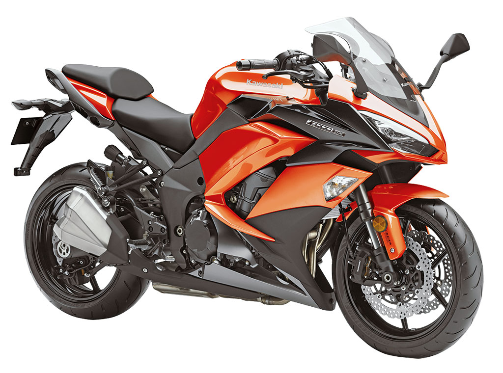 Z1000 SX 2017er Farbe: orange
