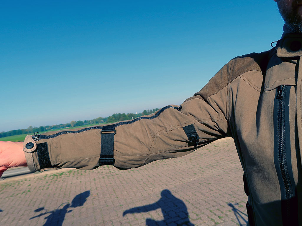 Ärmel-Versteller, Jacke REV'IT Urban Sand