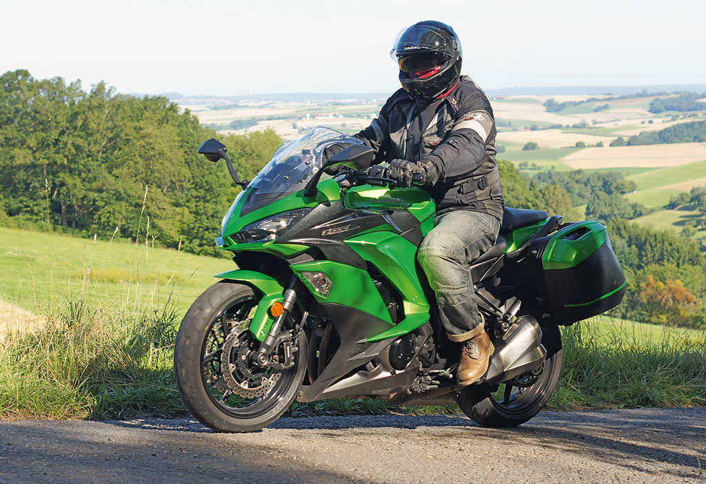 Angenehme Sitzposition - Kawasaki Z 1000 SX Modell 2017