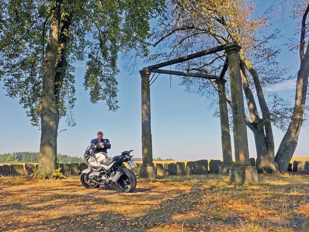 Der Beerfelder Galgen ist der größte und besterhaltene Galgen im Bundesgebiet