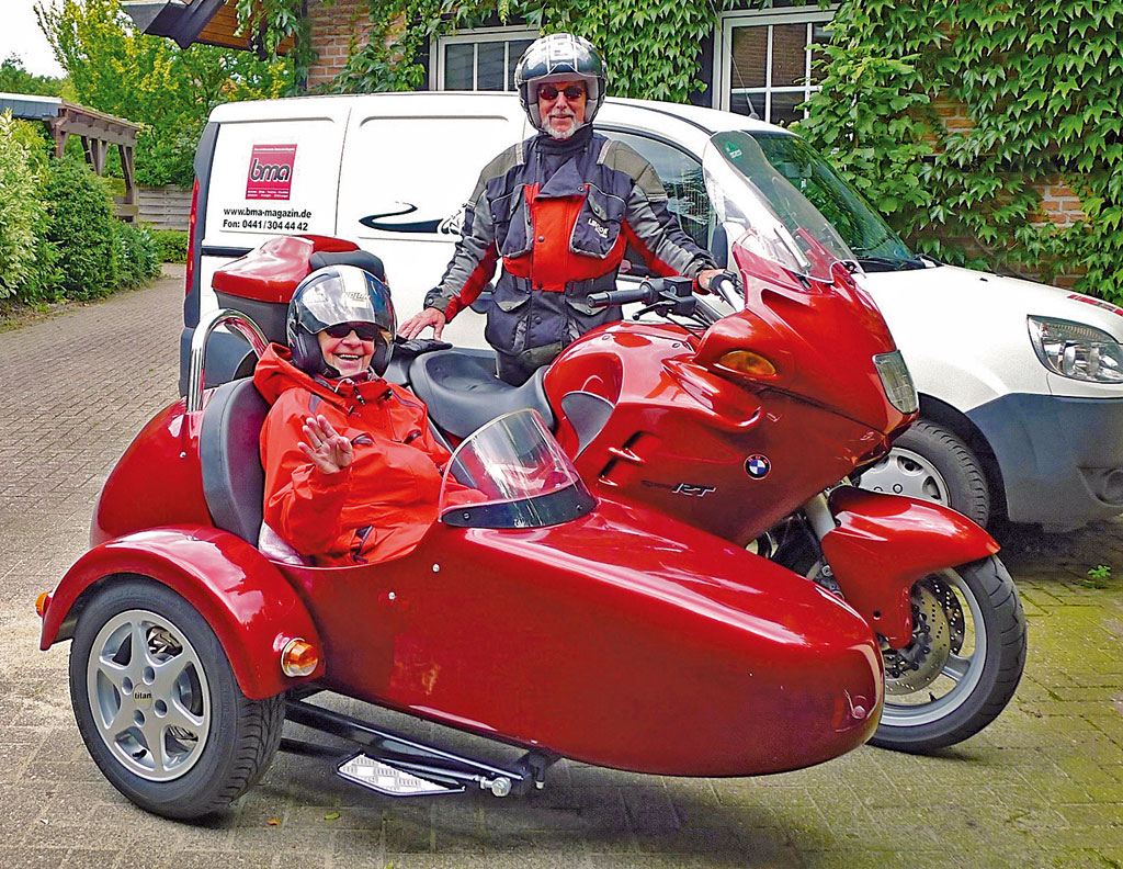 BMW R 1100 RT TripTeq Gespann