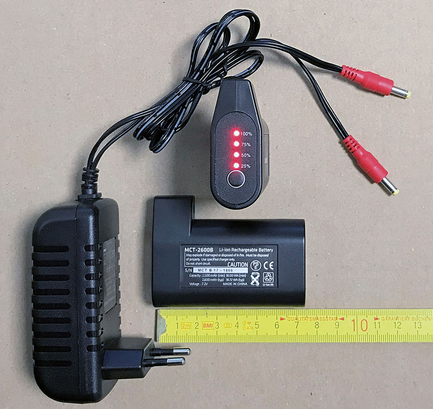 Akku für beheizte Handschuhe DANE Fyre